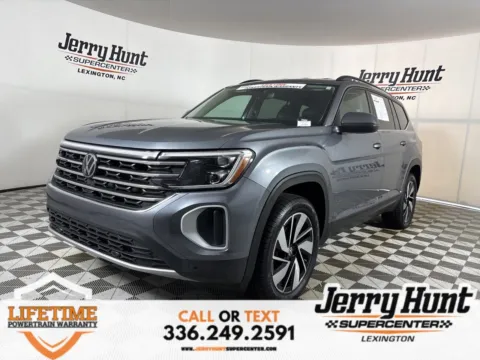 Silver 2024 Volkswagen Atlas 2.0T SE w/Technology for sale in Lexington, NC