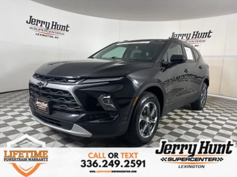 Black 2023 Chevrolet Blazer LT for sale in Lexington, NC