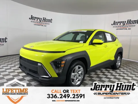 Yellow 2024 Hyundai Kona SE for sale in Lexington, NC