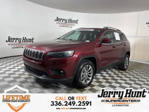 Red 2021 Jeep Cherokee Latitude Lux for sale in Lexington, NC