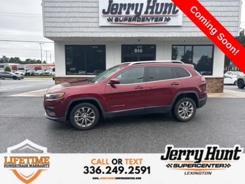 Red 2021 Jeep Cherokee Latitude Lux for sale in Lexington, NC