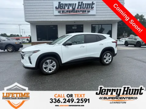 White 2025 Chevrolet Trax LS for sale in Lexington, NC