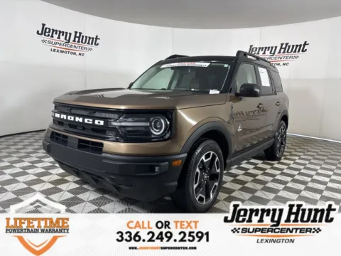 Brown 2022 Ford Bronco Sport Outer Banks for sale in Lexington, NC