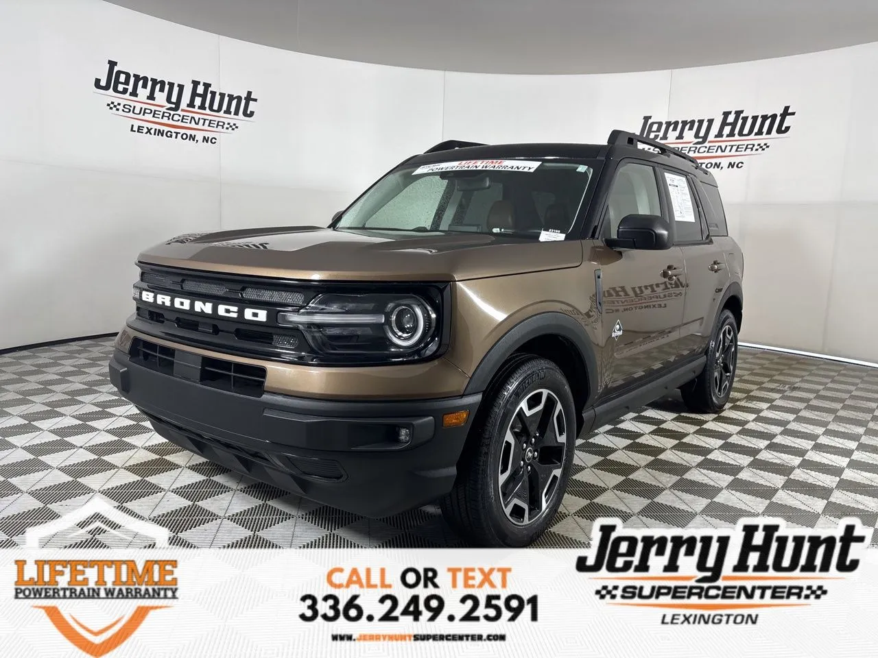 Brown 2022 Ford Bronco Sport Outer Banks for sale in Lexington, NC