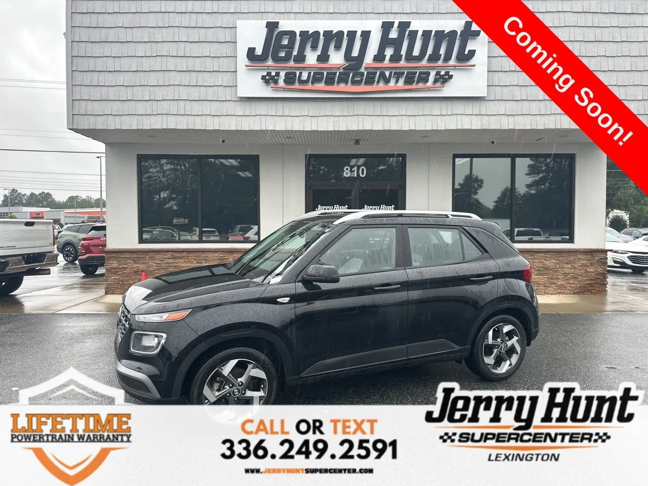 Black 2023 Hyundai Venue SEL for sale in Lexington, NC