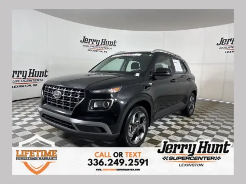 Black 2023 Hyundai Venue SEL for sale in Lexington, NC