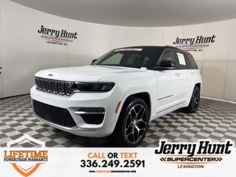 White 2022 Jeep Grand Cherokee Summit for sale in Lexington, NC