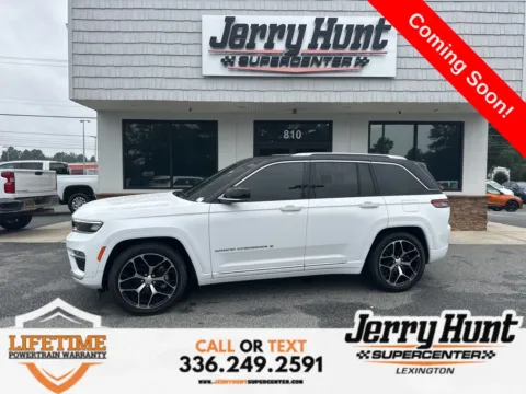White 2022 Jeep Grand Cherokee Summit for sale in Lexington, NC