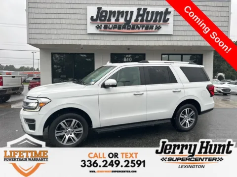 White 2024 Ford Expedition Limited for sale in Lexington, NC