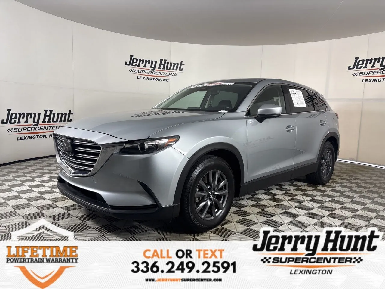 純銀64.2g Used 2022 Mazda CX-9 Touring for sale in Lexington, NC at Jerry