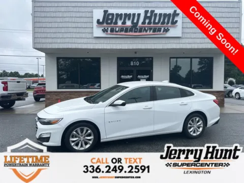 White 2023 Chevrolet Malibu LT for sale in Lexington, NC