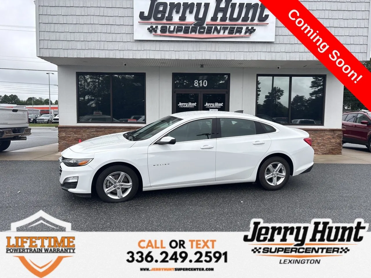 White 2024 Chevrolet Malibu LS for sale in Lexington, NC
