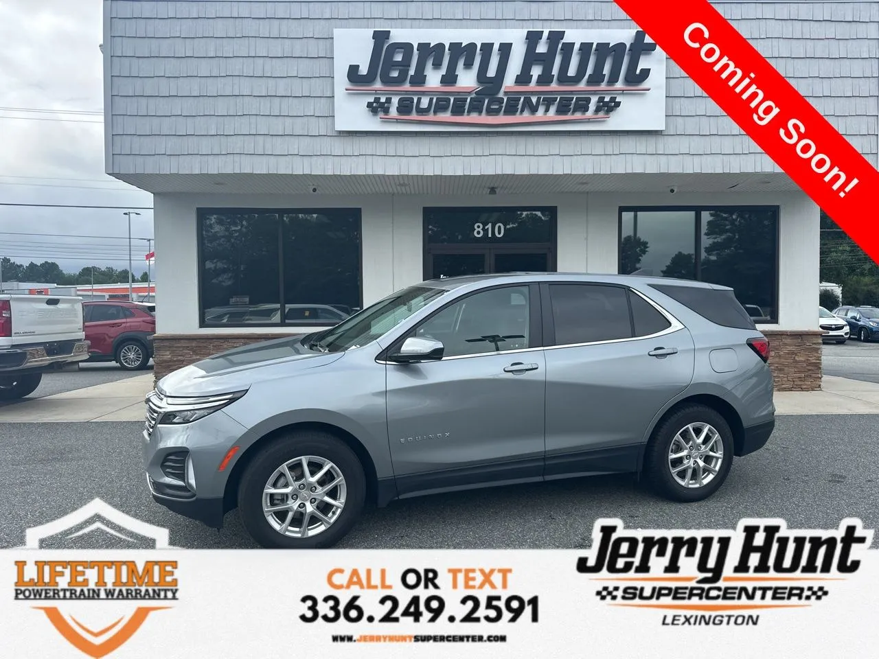 Gray 2024 Chevrolet Equinox LT for sale in Lexington, NC