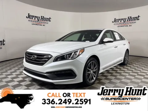 White 2015 Hyundai Sonata Sport 2.0T for sale in Lexington, NC