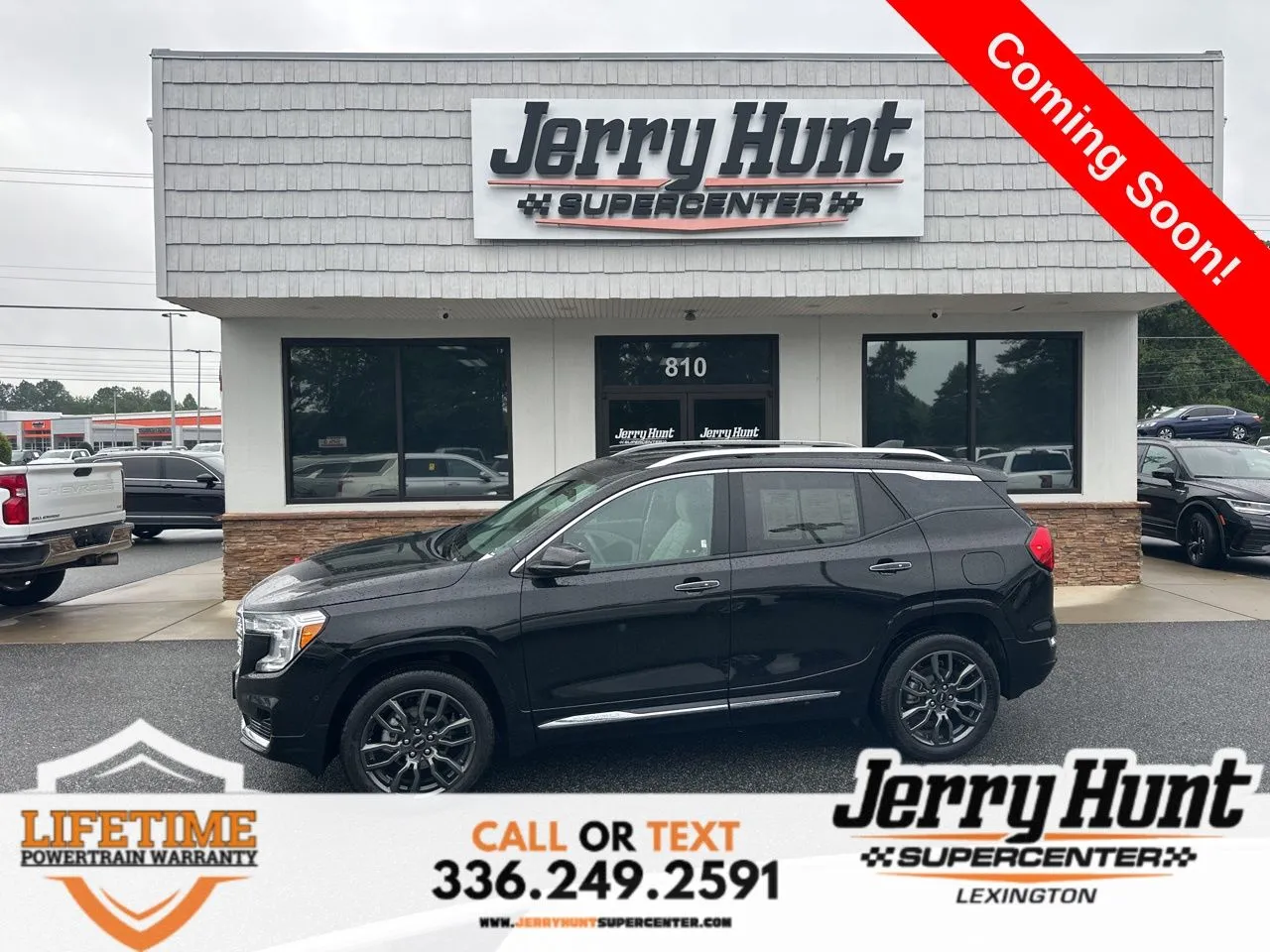 Black 2024 GMC Terrain Denali for sale in Lexington, NC