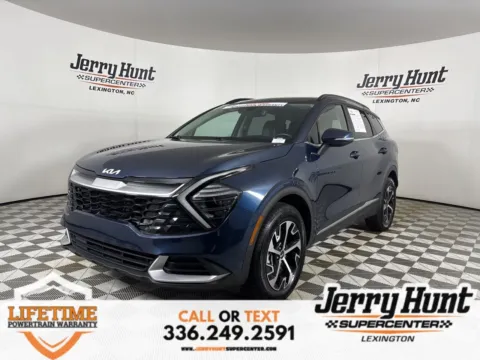 Blue 2024 Kia Sportage Hybrid EX for sale in Lexington, NC