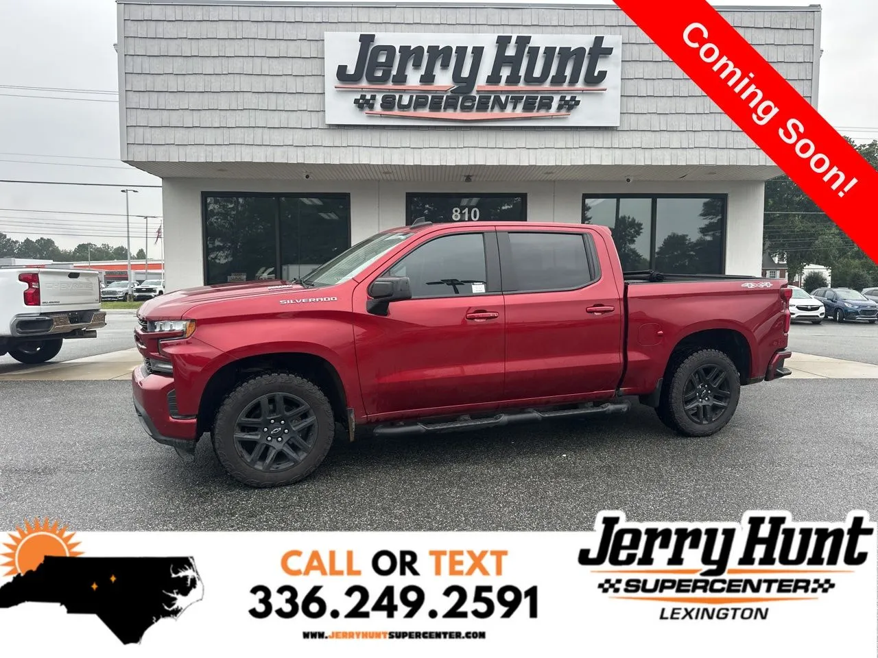 Red 2021 Chevrolet Silverado 1500 RST for sale in Lexington, NC