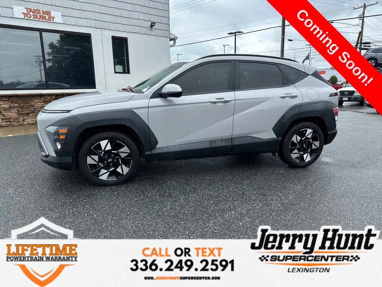 Gray 2024 Hyundai Kona SEL for sale in Lexington, NC