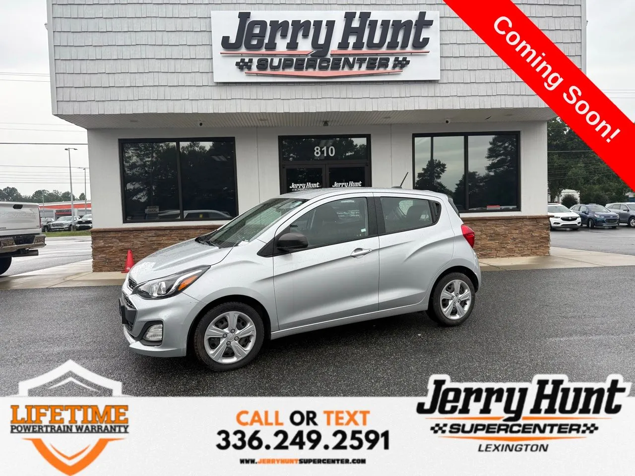Silver 2021 Chevrolet Spark LS for sale in Lexington, NC