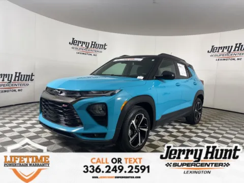 Blue 2021 Chevrolet TrailBlazer RS for sale in Lexington, NC
