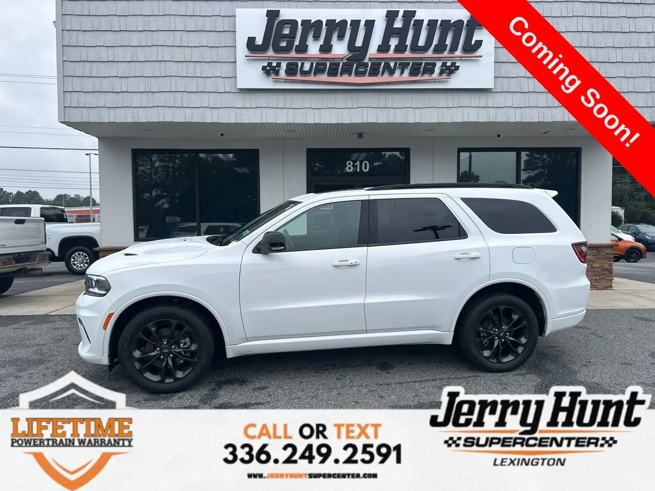 White 2024 Dodge Durango GT Plus for sale in Lexington, NC
