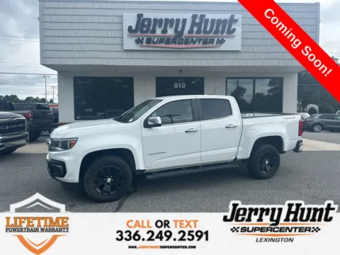 White 2022 Chevrolet Colorado LT for sale in Lexington, NC