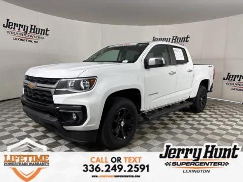 White 2022 Chevrolet Colorado LT for sale in Lexington, NC