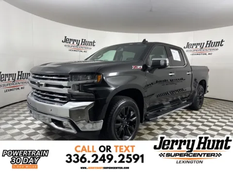 Black 2019 Chevrolet Silverado 1500 LTZ for sale in Lexington, NC