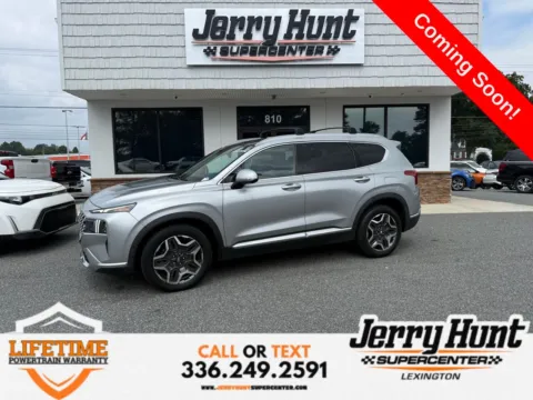Silver 2022 Hyundai Santa Fe Limited for sale in Lexington, NC