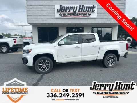 White 2022 Chevrolet Colorado Work Truck for sale in Lexington, NC