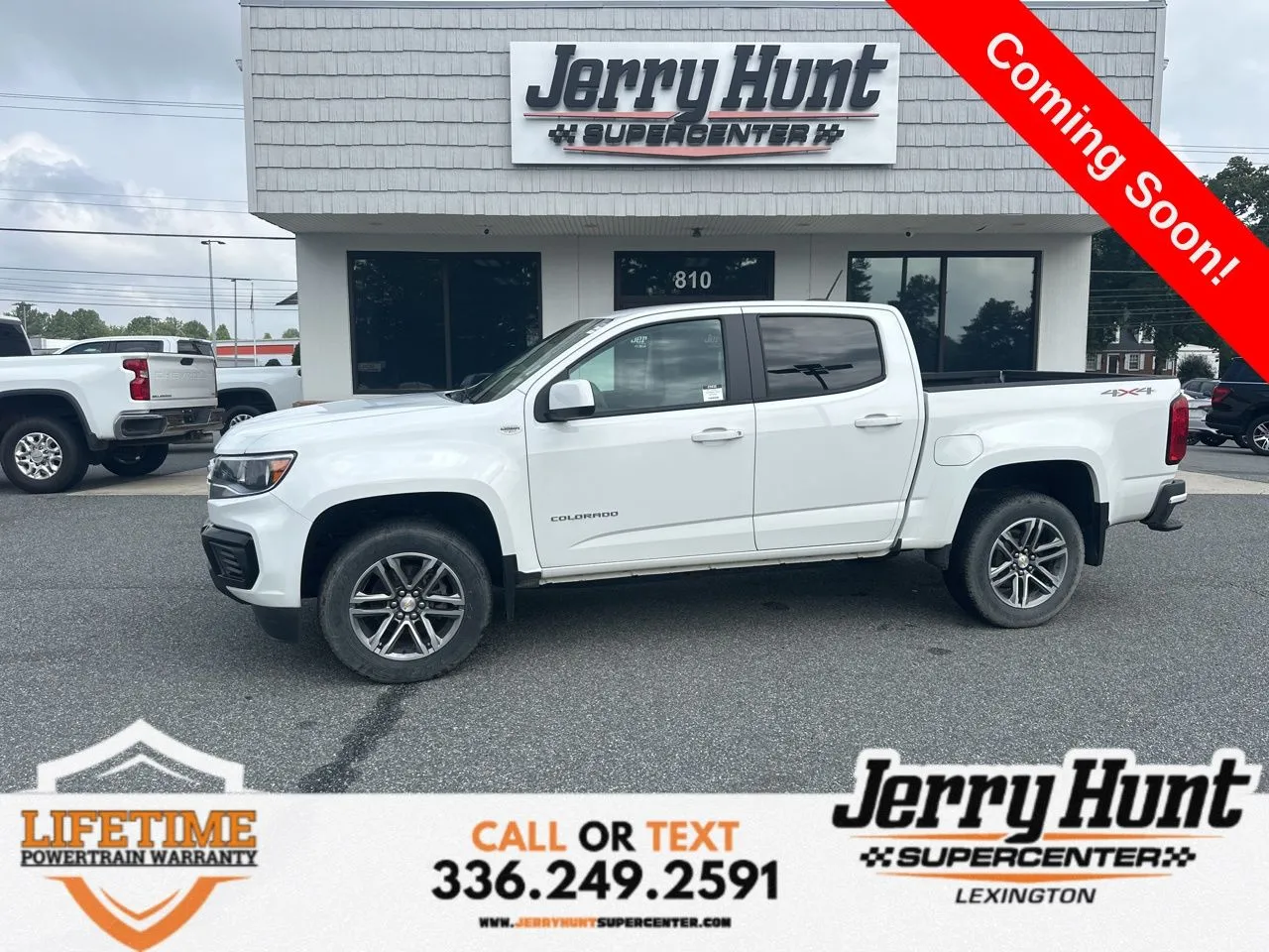 White 2022 Chevrolet Colorado Work Truck for sale in Lexington, NC