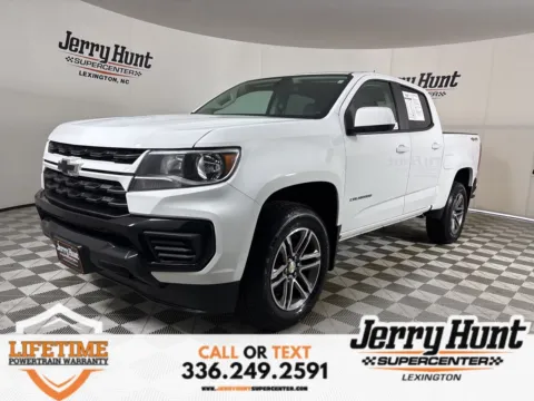 White 2022 Chevrolet Colorado Work Truck for sale in Lexington, NC