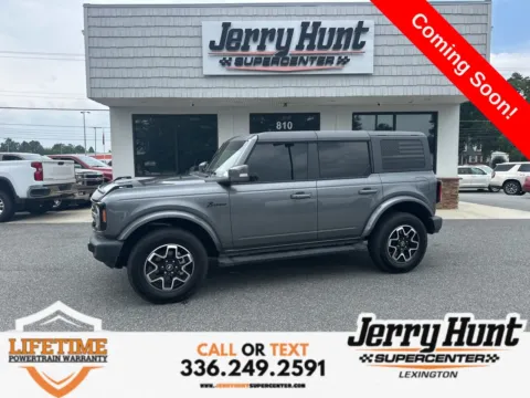 Gray 2024 Ford Bronco Outer Banks for sale in Lexington, NC