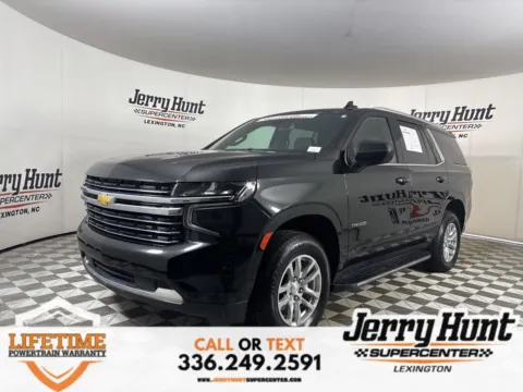 Black 2023 Chevrolet Tahoe LT for sale in Lexington, NC