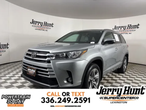 Silver 2019 Toyota Highlander Limited for sale in Lexington, NC