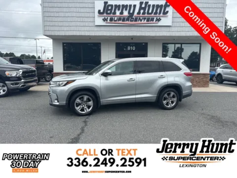 Silver 2019 Toyota Highlander Limited for sale in Lexington, NC
