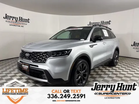 Silver 2021 Kia Sorento SX Prestige X-Line for sale in Lexington, NC