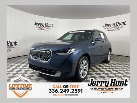 Blue 2025 BMW X3 30 xDrive for sale in Lexington, NC