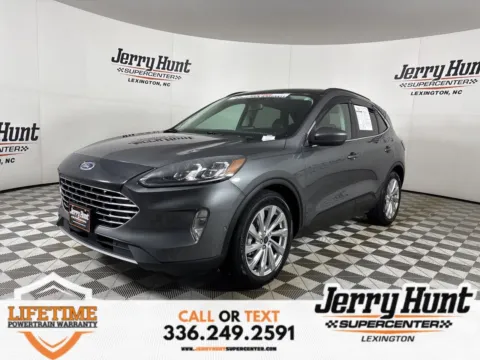 Gray 2021 Ford Escape Titanium Hybrid for sale in Lexington, NC