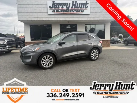 Gray 2021 Ford Escape Titanium Hybrid for sale in Lexington, NC