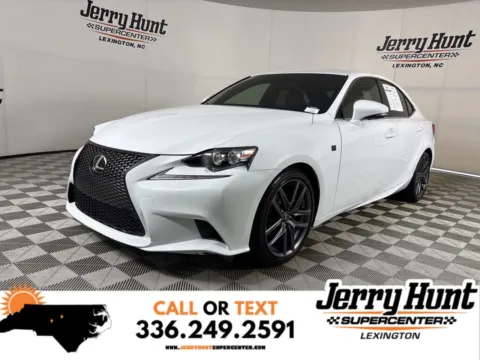 White 2015 Lexus IS 250 for sale in Lexington, NC