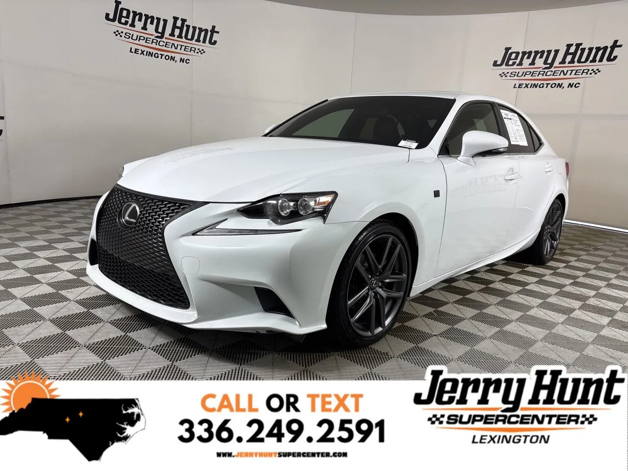 White 2015 Lexus IS 250 for sale in Lexington, NC