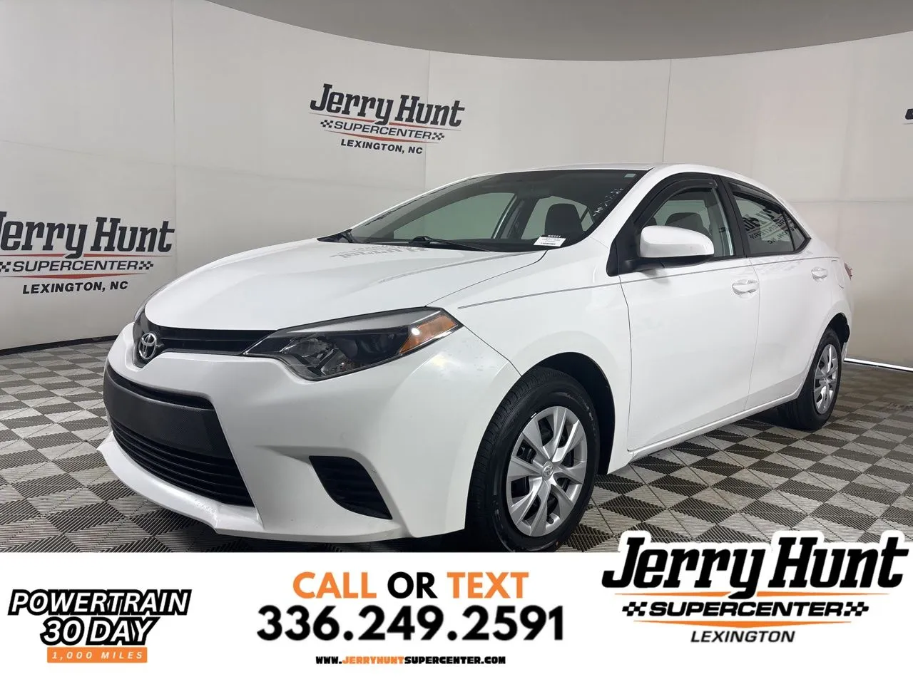 White 2016 Toyota Corolla L for sale in Lexington, NC