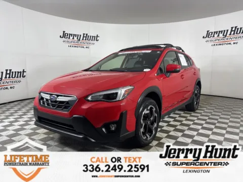 Red 2021 Subaru Crosstrek Limited for sale in Lexington, NC