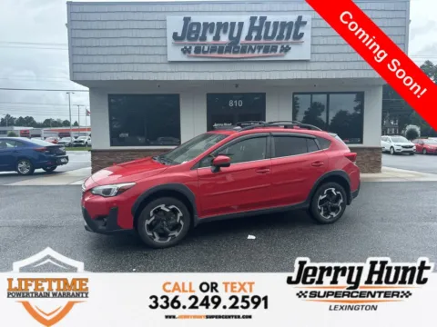 Red 2021 Subaru Crosstrek Limited for sale in Lexington, NC