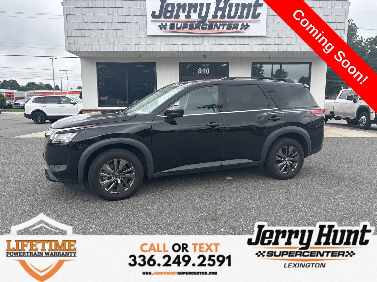 Black 2022 Nissan Pathfinder SV for sale in Lexington, NC