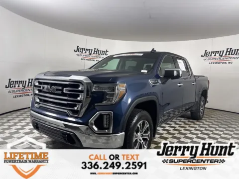 Blue 2021 GMC Sierra 1500 SLT for sale in Lexington, NC