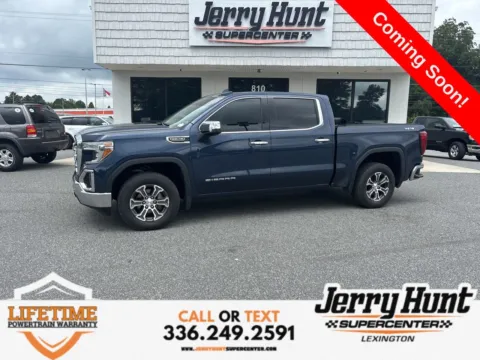 Blue 2021 GMC Sierra 1500 SLT for sale in Lexington, NC