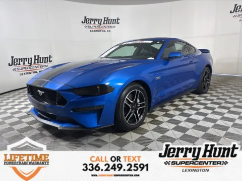 Blue 2021 Ford Mustang GT Premium for sale in Lexington, NC