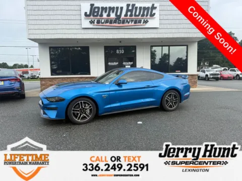 Blue 2021 Ford Mustang GT Premium for sale in Lexington, NC